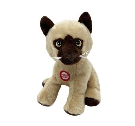 Maskotka Kot Leoś beżowy 15 cm z dźwiękiem TULILO Maskotka Kot Leoś beżowy 15 cm z dźwiękiem TULILO