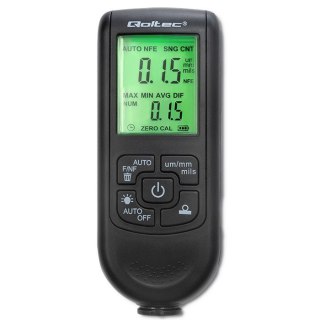 Miernik grubości lakieru z wyświetlaczem LCD | 0~2000um Qoltec