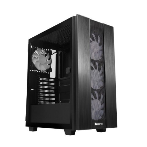 Obudowa GS-02B-OP Hunter 2 Midi Tower 4xRGB USBC Chieftec Obudowa GS-02B-OP Hunter 2 Midi Tower 4xRGB USBC Chieftec