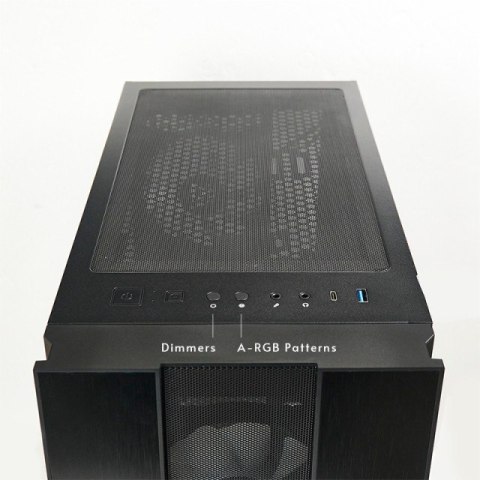 Obudowa GS-02B-OP Hunter 2 Midi Tower 4xRGB USBC Chieftec Obudowa GS-02B-OP Hunter 2 Midi Tower 4xRGB USBC Chieftec