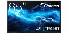 Optoma Monitor interaktywny 65 cali 3652RK INFRARED,40pkt,4K,2x20W,USB-C,WIFI+BT,Android13 Optoma