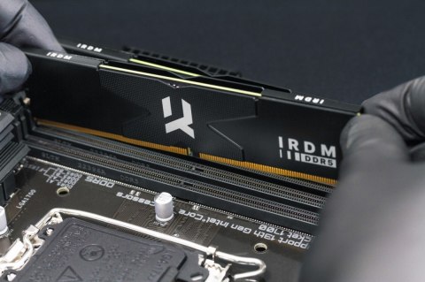Pamięć DDR5 IRDM 32GB(2*16GB)/6400 CL32 czarna GOODRAM Pamięć DDR5 IRDM 32GB(2*16GB)/6400 CL32 czarna GOODRAM
