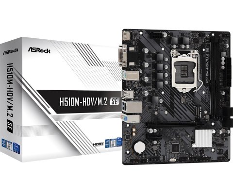 Płyta główna H510M-HDV/M.2 SE s1200 2DDR4 HDMI/DVI mATX ASRock