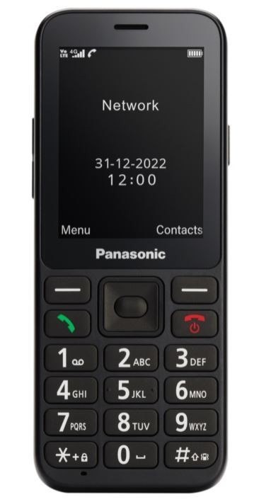 Telefon komórkowy KX-TU250 4G czarny Panasonic