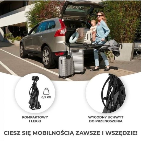 Wózek spacerowy TIK STONE GREY Kinderkraft Wózek spacerowy TIK STONE GREY Kinderkraft