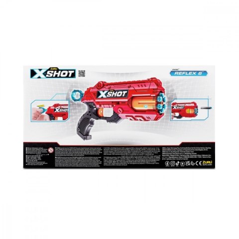 Wyrzutnia pomarańczowa EXCEL REFLEX (12strzałek ) ZURU X-Shot Wyrzutnia pomarańczowa EXCEL REFLEX (12strzałek ) ZURU X-Shot
