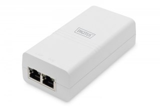 Zasilacz/Adapter PoE 802.3af, max. 48V 15.4W Gigabit 10/100/1000 Mbps, aktywny, Biały Digitus