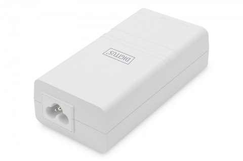 Zasilacz/Adapter PoE 802.3af, max. 48V 15.4W Gigabit 10/100/1000 Mbps, aktywny, Biały Digitus