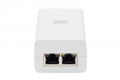 Zasilacz/Adapter PoE+ 802.3at, max. 52V 30W Gigabit 10/100/1000 Mbps, aktywny, Biały Digitus