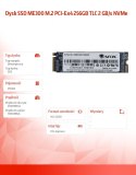 Dysk SSD ME300 M.2 PCI-Ex4 256GB TLC 2 GB/s NVMe AFOX