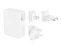 Ładowarka ścienna 140W 4-ports (3xC 1xA) UK, EU, US Plugs biała Belkin