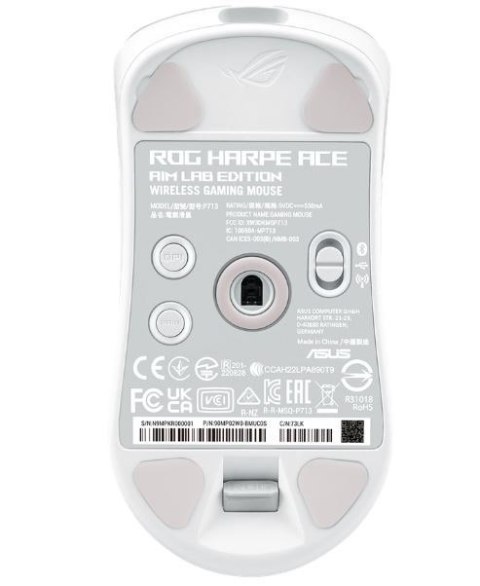 Mysz bezprzewodowa ROG Harpe Ace Aim LAB Edition White Asus Mysz bezprzewodowa ROG Harpe Ace Aim LAB Edition White Asus