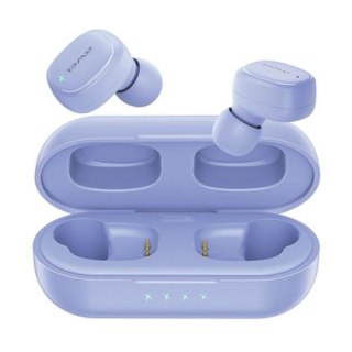 Słuchawki Bluetooth 5.1 T13 Pro TWS fioletowe AWEI
