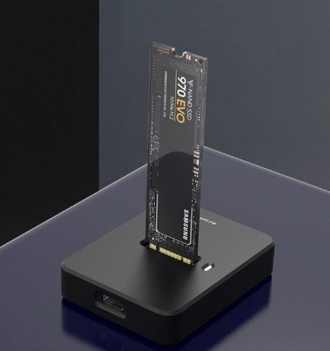 Stacja dokujaca dysków M.2 SATA i NVME USB-C Gembird