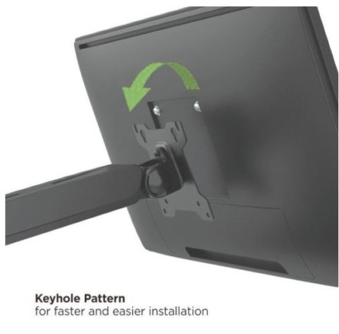 Uchwyt do monitora 17-32 cale, 10kg Techly Uchwyt do monitora 17-32 cale, 10kg Techly