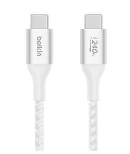 Kabel BoostCharge USB-C/USB-C 240W 1m biały Belkin
