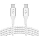 Kabel BoostCharge USB-C/USB-C 240W 1m biały Belkin