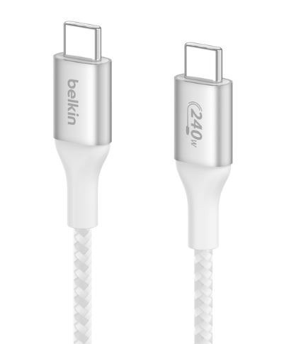 Kabel BoostCharge USB-C/USB-C 240W 1m biały Belkin Kabel BoostCharge USB-C/USB-C 240W 1m biały Belkin