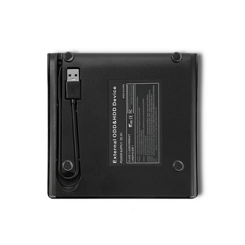 Nagrywarka DVD-RW zewnętrzna | USB 3.0 | Czarna Qoltec Nagrywarka DVD-RW zewnętrzna | USB 3.0 | Czarna Qoltec