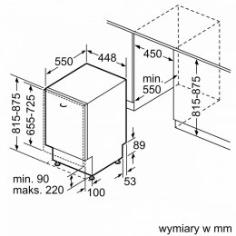 Zmywarka SPV4HKX10E Bosch