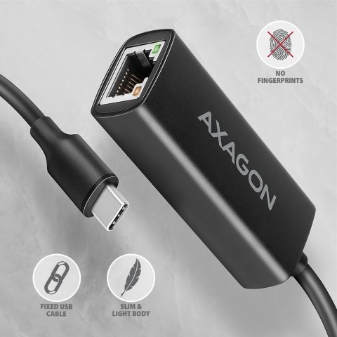 ADE-ARC Karta sieciowa Gigabit Ethernet adapter, USB-C 3.2 Gen 1, instalacja automatyczna AXAGON ADE-ARC Karta sieciowa Gigabit Ethernet adapter, USB-C 3.2 Gen 1, instalacja automatyczna AXAGON