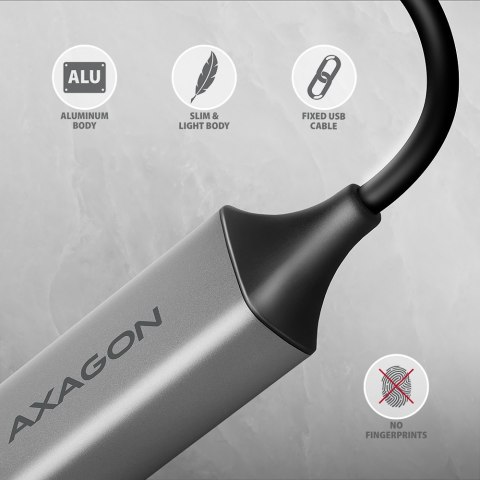 ADE-TXCA Karta sieciowa Gigabit Ethernet adapter, USB-C (USB-A redukcja) 3.2 Gen 1, instalacja automatyczna AXAGON ADE-TXCA Karta sieciowa Gigabit Ethernet adapter, USB-C (USB-A redukcja) 3.2 Gen 1, instalacja automatyczna AXAGON