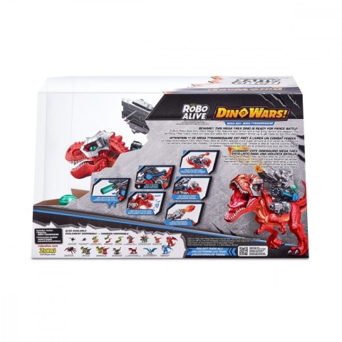 Figurka interaktywna Dino Wars Walka Gigantów T-Rex ZURU Robo Alive Figurka interaktywna Dino Wars Walka Gigantów T-Rex ZURU Robo Alive