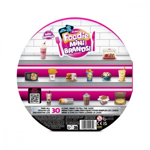 Figurki Foodie Mini Brands Seria 2 Walizeczka kolekcjonerska ZURU 5 Surprise Figurki Foodie Mini Brands Seria 2 Walizeczka kolekcjonerska ZURU 5 Surprise