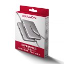 HMC-5HL Wieloportowy hub USB 5in1, 5Gbps, 2x USB-A, HDMI 4K/60Hz, GLAN, PD 100W, 15cm USB-C kabel AXAGON