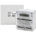 Jednofazowy elektroniczny licznik | miernik zużycia energii | 230V | LCD Qoltec