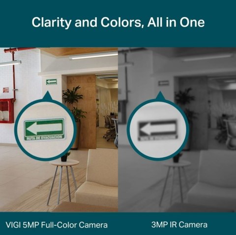 Kamera sieciowa VIGI C450(4mm) 5MP Full-Color Turret TP-LINK
