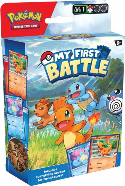 Karty My First Battle Charmander/Squirtle Pokemon TCG Karty My First Battle Charmander/Squirtle Pokemon TCG