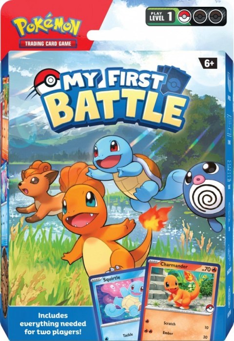 Karty My First Battle Charmander/Squirtle Pokemon TCG Karty My First Battle Charmander/Squirtle Pokemon TCG