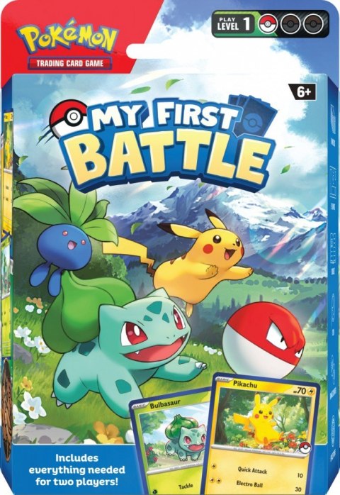 Karty My First Battle Pikachu/Bulbasaur Pokemon TCG Karty My First Battle Pikachu/Bulbasaur Pokemon TCG