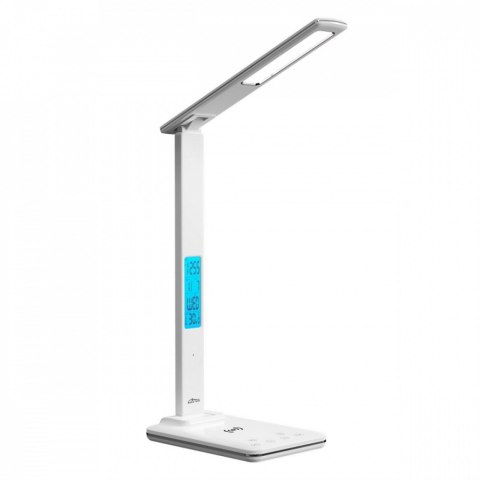 Lampa biurkowa LED z ładowarką indukcyjną LEDITOU MT222 (Biała) Media-Tech