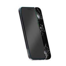 Niepękające szkło hybrydowe 7D Nano Flexible Glass iPhone 16e / iPhone 14 / iPhone 13 / iPhone 13 Pro CRONG