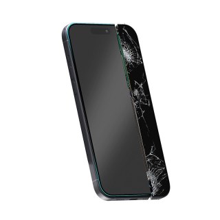 Niepękające szkło hybrydowe Nano Glass iPhone 16 / iPhone 15 CRONG