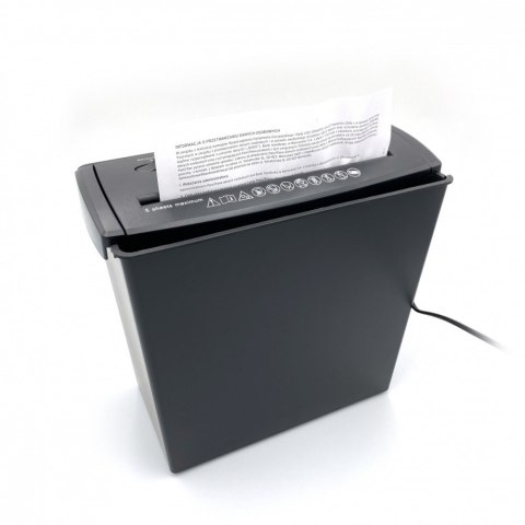 Niszczarka dokumentów, folii i kart kredytowych SHREDDER V3.0 MT215 Media-Tech