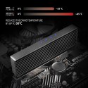 PCEM2-XS Adapter wewnętrzny PCIe x16, M.2 NVMe, chłodnica AXAGON