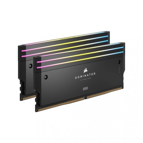 Pamięć DDR5 Dominator Titanium RGB 64GB/6600(2*32GB) CL32 Intel XMP Corsair