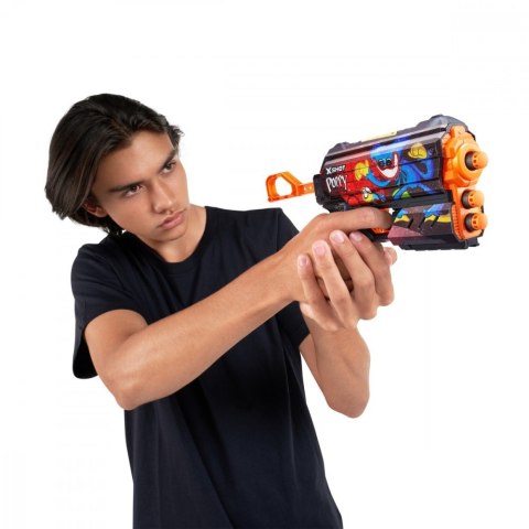 Wyrzutnia Flux 8 strzałek Toony ZURU X-Shot Wyrzutnia Flux 8 strzałek Toony ZURU X-Shot