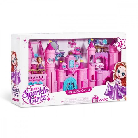 Zestaw z lalką 4.7 cala Zamek Królewski ZURU Sparkle Girlz Zestaw z lalką 4.7 cala Zamek Królewski ZURU Sparkle Girlz