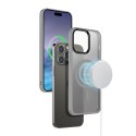 Etui Hybrid Frost MAG Cover iPhone 15 Pro Max MagSafe Szare CRONG