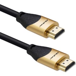 Kabel HDMI v2.1 Ultra High Speed 8K | 60Hz | 26AWG | 5m Złoty Qoltec