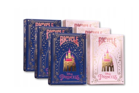 Karty Princess Pink & Navy Bicycle