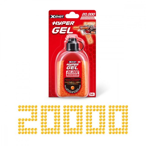 Kulki żelowe Hyper Gel 20 000 sztuk ZURU X-Shot Kulki żelowe Hyper Gel 20 000 sztuk ZURU X-Shot