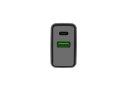 Ładowarka sieciowa Ribera 1x USB-A + 1x USB-C 20W Czarna Natec