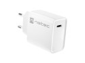 Ładowarka sieciowa Ribera 1x USB-C 20W Biała Natec
