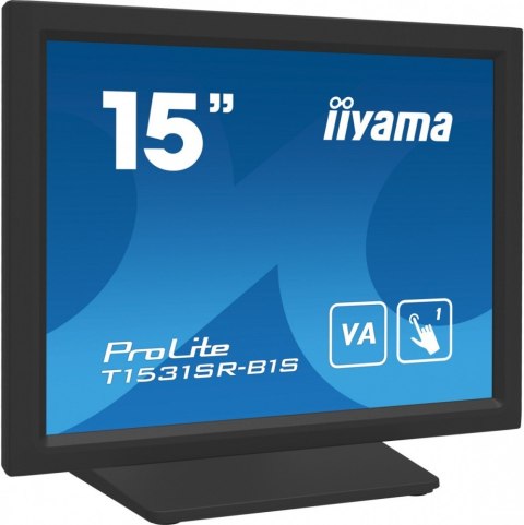 Monitor 15 cali T1531SR-B1S VA,RESISTIVE,HDMI,DP,VGA,IP54,2x1W IIYAMA