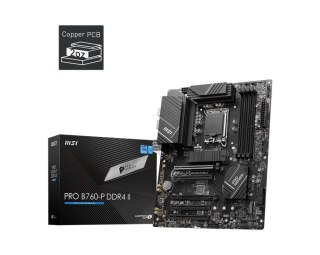 Płyta główna PRO B760-P DDR4 II s1700 4DDR4 DP/HDMI ATX MSI
